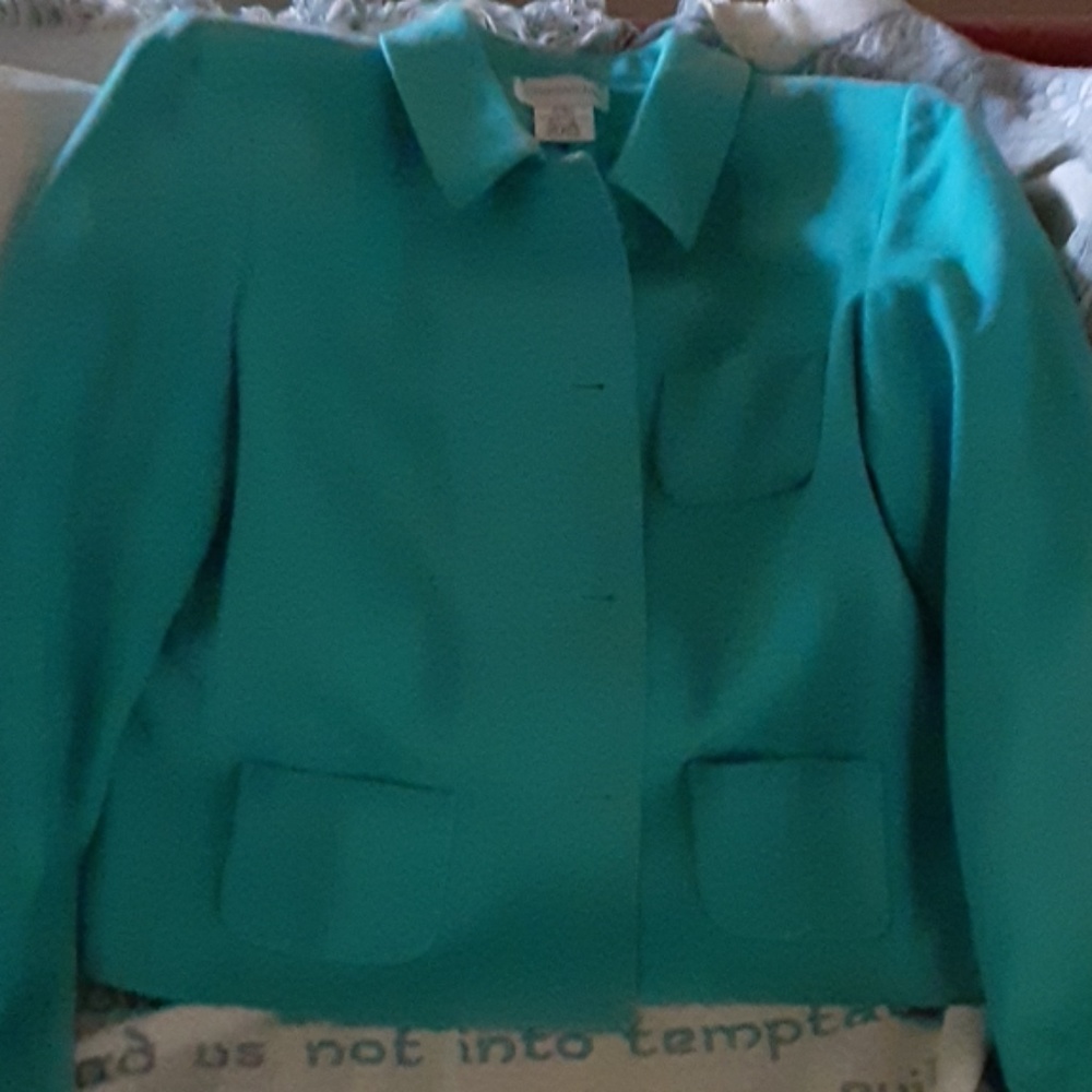 Chadwick turquoise blazer
